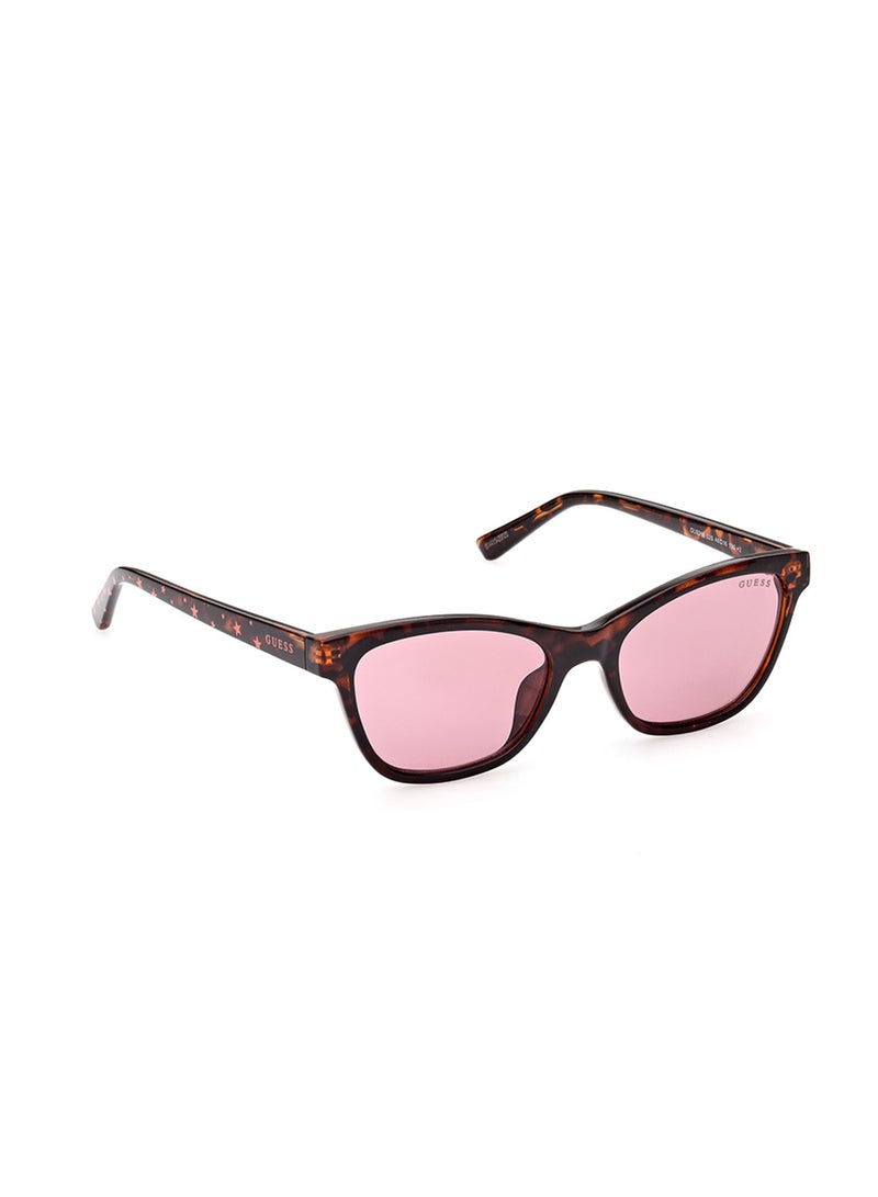 GUESS Girls UV Protection Rectangular Shape Sunglasses - GU921952S48 - Lens Size: 48 Mm - Image 3